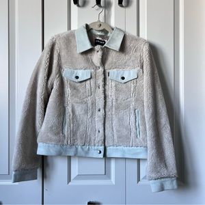 Hooey Sherpa Denim Jacket